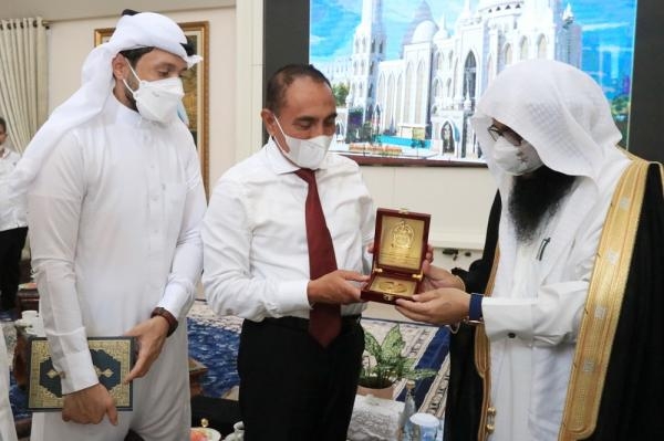  Terima Kepala Atase Agama Kedutaan Besar Arab Saudi, Edy Rahmayadi Paparkan Pembangunan Masjid Agung dan Islamic Center Deliserdang